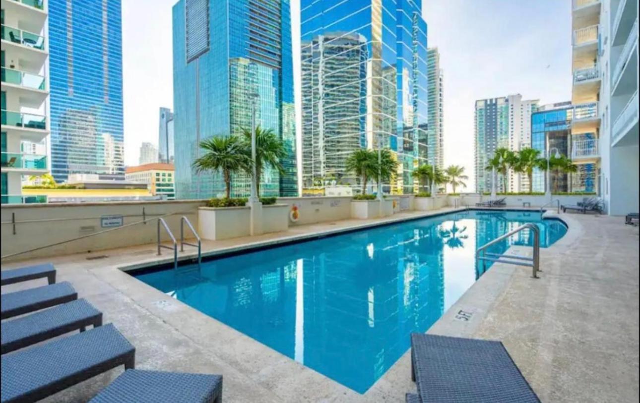 Centric Modern 40Thfloor Brickell Condo Free Parking By Palermo Home Miami Kültér fotó